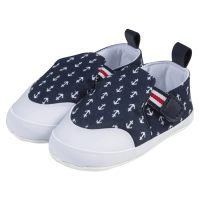 Βρεφικά παπούτσια για αγόρια Tommy2 μπλε παπουτσάκια αγkαλιάς για μωράκια μαλακά μηνών online (1)