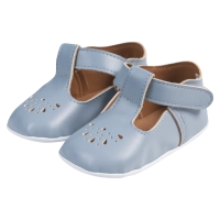 Βρεφικά παπούτσια για αγόρια summer steps γαλάζιο παπουτσάκια αγκαλιάς για μωράκια μαλακά μηνών online (3)