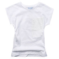 Παιδική μπλούζα Mayoral για κορίτσια ScanPlay άσπρο