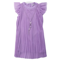Παιδικό φόρεμα Εβίτα για κορίτσια  Fabiola μωβ καλό αέρινο καλοκαιρινό τούλι ετών online (1)
