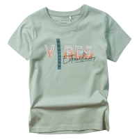 Παιδική μπλούζα Name it για αγόρια Vibes φυστικί 