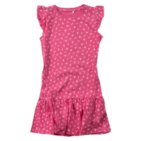 Παιδικό φόρεμα Name it για κορίτσια Cherries ροζ 