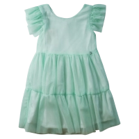 Παιδικό φόρεμα Serafino για κορίτσια Fairy φυστικί 