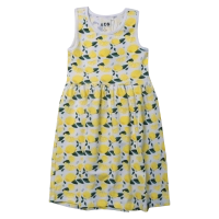 Παιδικό φόρεμα AKO για κορίτσια Lemons άσπρο 