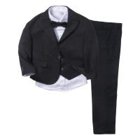 Παιδικό κουστούμι για αγόρια Scissors  μαύρο γάμο βάφτιση επίσημο κοστούμι παπιγιόν καλό ετών online (2)
