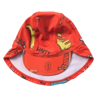 Βρεφικό καπέλο Losan για αγόρια Skatedino πορτοκαλί δεινόσαυρος καθημερινά καλοκαιρινά ήλιο μηνών καπέλα online (1)