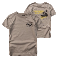 Παιδική μπλούζα Name it για αγόρια Adventure μπεζ καθημερινή καλοκαιρινή μακό βαμβακερή άνετη ετών online (1)