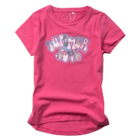 Παιδική μπλούζα Name it για κορίτσια Summer love ροζ 