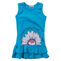 Παιδικό φόρεμα ΝΕΚ για κορίτσια Daisy γαλάζιο καλοκαιρινά κοριτσίστικα φορέματα μακό οικονομικά ετών online (1)