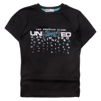 Παιδική μπλούζα ΝΕΚ για αγόρια Unlimited μαύρο 