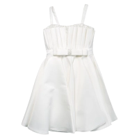 Παιδικό φόρεμα αμπιγέ για κορίτσια Zeta άσπρο 
