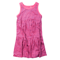 Παιδικό φόρεμα Name it για κορίτσια Hearts φούξια καλοκαιρινό οικονομικό βαμβακερό μακό ετών online (1)