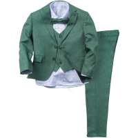 Παιδικό κουστούμι για αγόρια και παραγαμπράκια Oliver πράσινο 9-14
