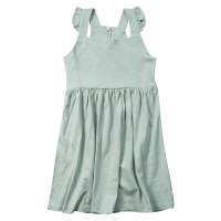Παιδικό φόρεμα Name it για κορίτσια Soleil φυστικί καλοκαιρινό οικονομικό βαμβακερό μακό ετών online (1)