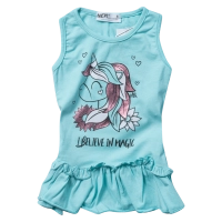 Βρεφικό φόρεμα ΝΕΚ για κορίτσια Magic Unicorn γαλάζιο