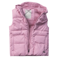 Παιδικό μπουφάν αμάνικο Εβίτα για κορίτσια Patricia ροζ 