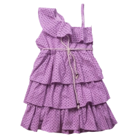Παιδικό φόρεμα Εβίτα για κορίτσια Mona μωβ 