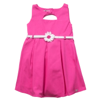 Παιδικό φόρεμα Εβίτα για κορίτσια Daisy φούξια μοντέρνο βόλτα καλοκαιρινό ετών casual online (1)