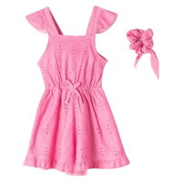 Παιδική σαλοπέτα Εβίτα για κορίτσια Butterfly ροζ 