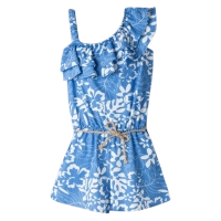 Παιδική σαλοπέτα Εβίτα για κορίτσια Guapa μπλε καθημερινά ολόσωμο καλοκαιρινό βόλτα κοριτσίστικα casual online