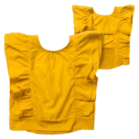 Παιδική μπλούζα New College για κορίτσια You κίτρινο 