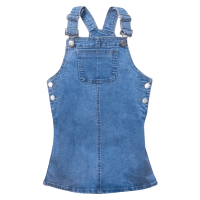 Παιδική σαλοπέτα Losan για κορίτσια Minore μπλε φούστα τζιν επώνυμο βόλτα casual online (1)