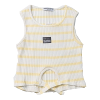 Παιδική μπλούζα Εβίτα για κορίτσια Quarry κίτρινο crop άσπρο κοντές μπλούζες καλοκαιρινές κροπ για κοριτσάκια ετών online (3)