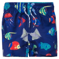 Βρεφικό μαγιό Minoti για αγόρια Fish μπλε 