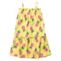 Παιδικό φόρεμα για κορίτσια Losan Pineapple κίτρινο 