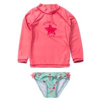 Βρεφικό σετ μαγιό Losan για κορίτσια Starfish ροζ για θάλασσα προστασία UV ήλιο ρούχα για παραλία μηνών online (5)