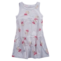 Παιδικό φόρεμα Name it για κορίτσια Ballerine άσπρο καλοκαιρινό οικονομικό βαμβακερό μακό ετών online (1)