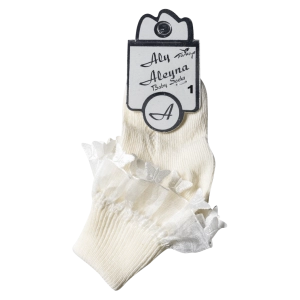Βρεφικές κάλτσες για κορίτσια Butterfly ζαχαρί για καλό ντύσιμο ιδιαίτερες βάφτιση πρωτότυπες 2