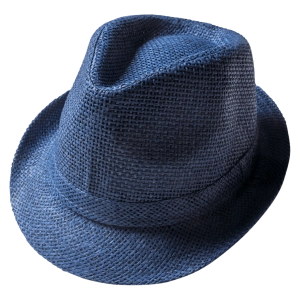 Παιδικό καπέλο για αγόρια Boss Μπλε Ραφ αγορίστικα ψάθινα καπέλα καλοκαιρινά μοντέρνα