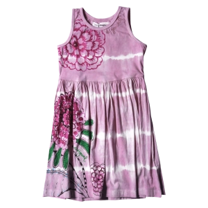 Παιδικό φόρεμα Desigual για κορίτσια Valendina ροζ κοριτσίστικα καλοκαιρινά επώνυμα άνετα για βόλτα ποιοτικά ετών χρονών σχέδιο