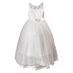 Παιδικό φόρμεα για κορίτσια Saint Leu άσπρο ακριβά φορέματα για γάμο βάφτιση εκκλησία αμπιγιέ καλά για κορίτσια 10 12 ετών online