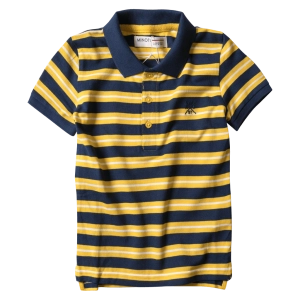 Παιδική μπλούζα Minoti για αγόρια stripped polo κίτρινο επώνυμες μπλούζες για αγόρια ετών online