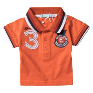 Παιδική μπλούζα Energiers για αγόρια polo πορτοκαλί κοντομάνικα μπλουζάκια πολο για αγόρια ετών καλοκαιρινά online