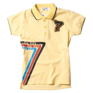 Παιδική μπλούζα Ztar Kids για αγόρια Action 7 κίτρινο κοντομάνικα polo μπλουζάκια καλοκαιρινά για αγοράκια ετών Online