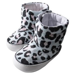 Βρεφικά παπούτσια για κορίτσια Λεοπάρ Σιέλ κοριτσίστικα μποτάκια animal pritn μοντέρνα