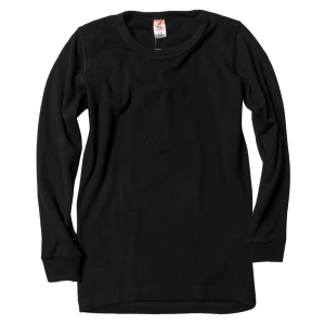 Παιδική ισοθερμική μπλούζα unisex Μαύρο3 άνετο με χνούδι ζεστό οικονομικό 