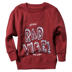 Βρεφική μπλούζα Minoti για αγόρια Rad Vibe μπορντό μοντέρνα επώνυμα παιδικά ρούχα online μηνών