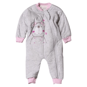 Βρεφικό φορμάκι εξόδου για Bear γκρι κοριτσίστικα για μωρά μοντέρνα παιδικά ρούχα Online