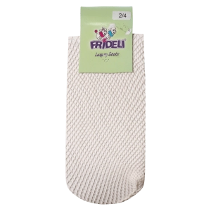 Παιδικό καλσόν για κορίτσια Frideli Άσπρο διχτυωτό