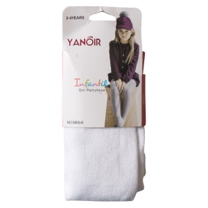 Παιδικό καλσόν για κορίτσια Yanior Λευκό