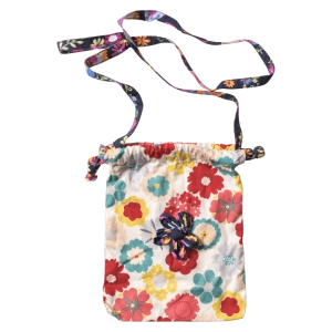 Παιδική χειροποίητη βαμβακερή τσάντα Blossom για κορίτσια