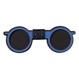 Παιδικό ξύλινο παπιγιόν για αγόρια sunglasses μπλε