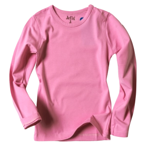 Παιδική μπλούζα ροζ μονόχρωμη απλή κορίτσια αγόρια εκδηλώσεις παραστάσεις ετών