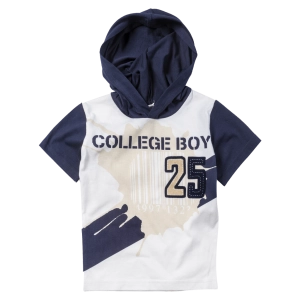 Παιδική μπλούζα New College για αγόρια Collegee Boy Μπλε αγορίστικες κοντομάνικες μπλούζες
