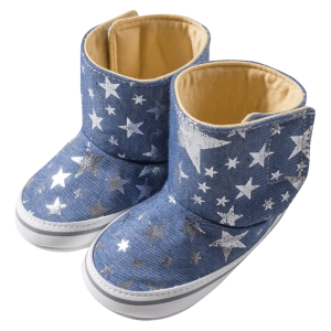 Βρεφικά παπούτσια αγκαλιάς για κορίτσια Stars μπλε κοριτσίστικα καθημερινά οικονομικά για βόλτα