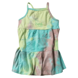 Παιδικό φόρεμα Joyce για κορίτσια Rainbow πράσινο κοριτσίστικα ελληνικά καθημερινά φορέματα 1